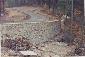 Stone wall, Metrowest Boston