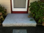 Cape house granite steps.